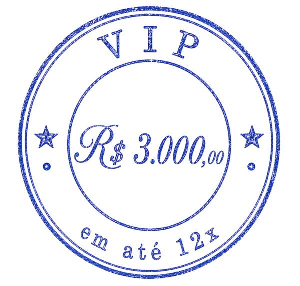 Selo VIP - R$ 3000,00 em até 12x - Brandfulness Experience