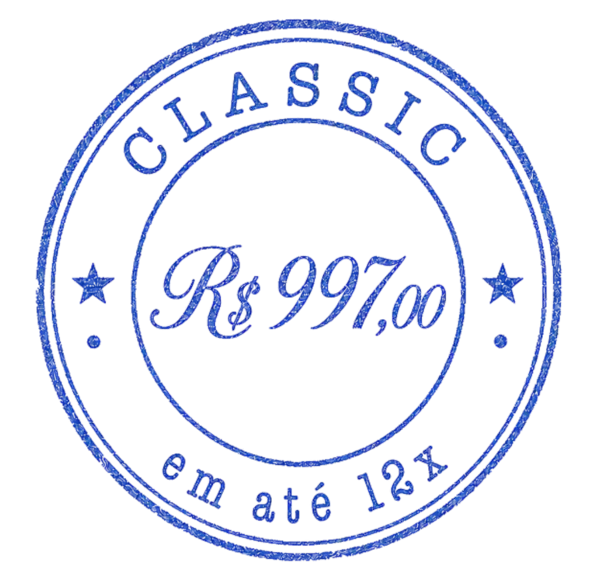 Selo Classic - R$ 997,00 em até 12x - Brandfulness Experience